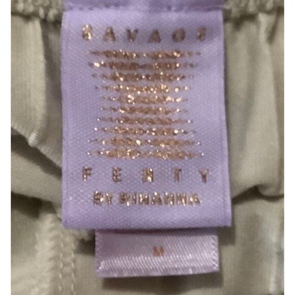 Savage X Fenty Wide Leg Lounge Pants Neutral Soft Modal Blend Woman Medium 8-10 - Picture 3 of 7